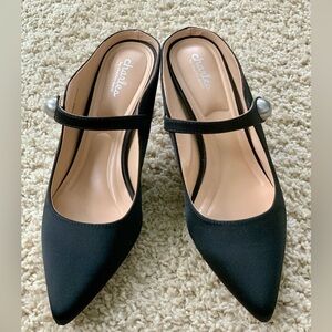 Elegant Black Women's Mules